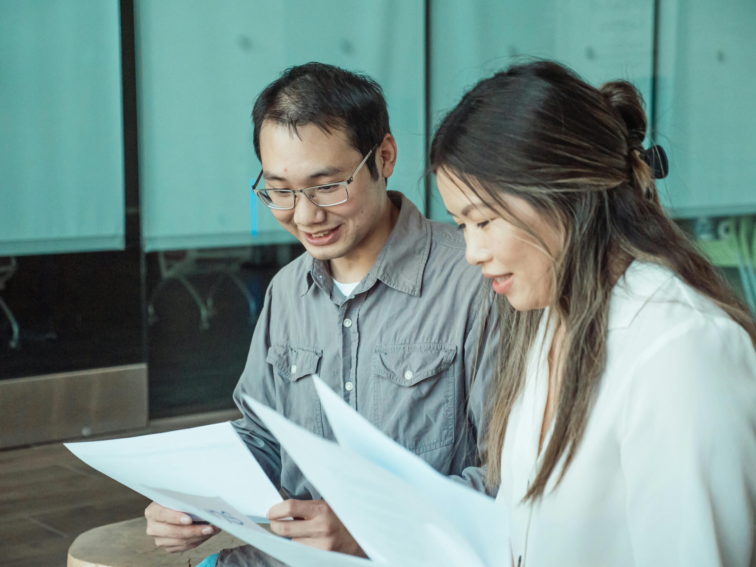 Lead generation strategists planning together